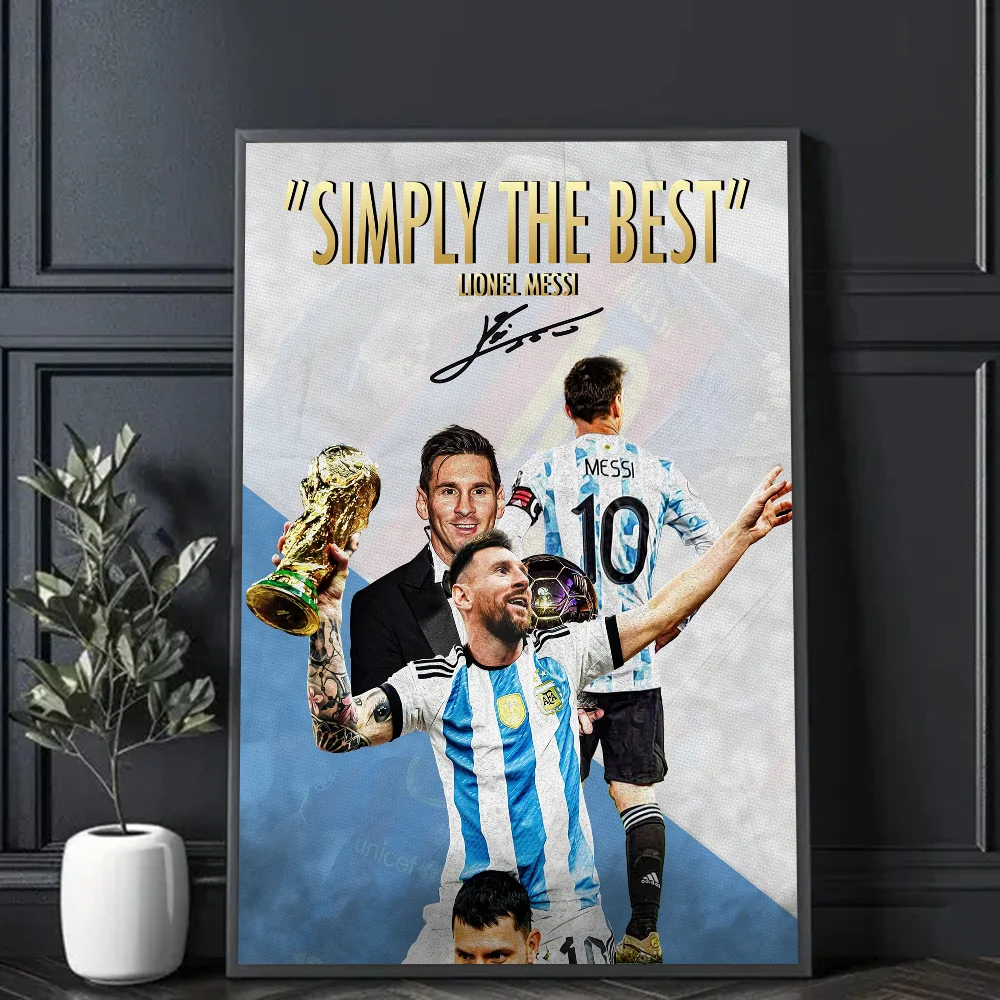 Lionel Messi - plakat piłkarski na ścianę Hei 8