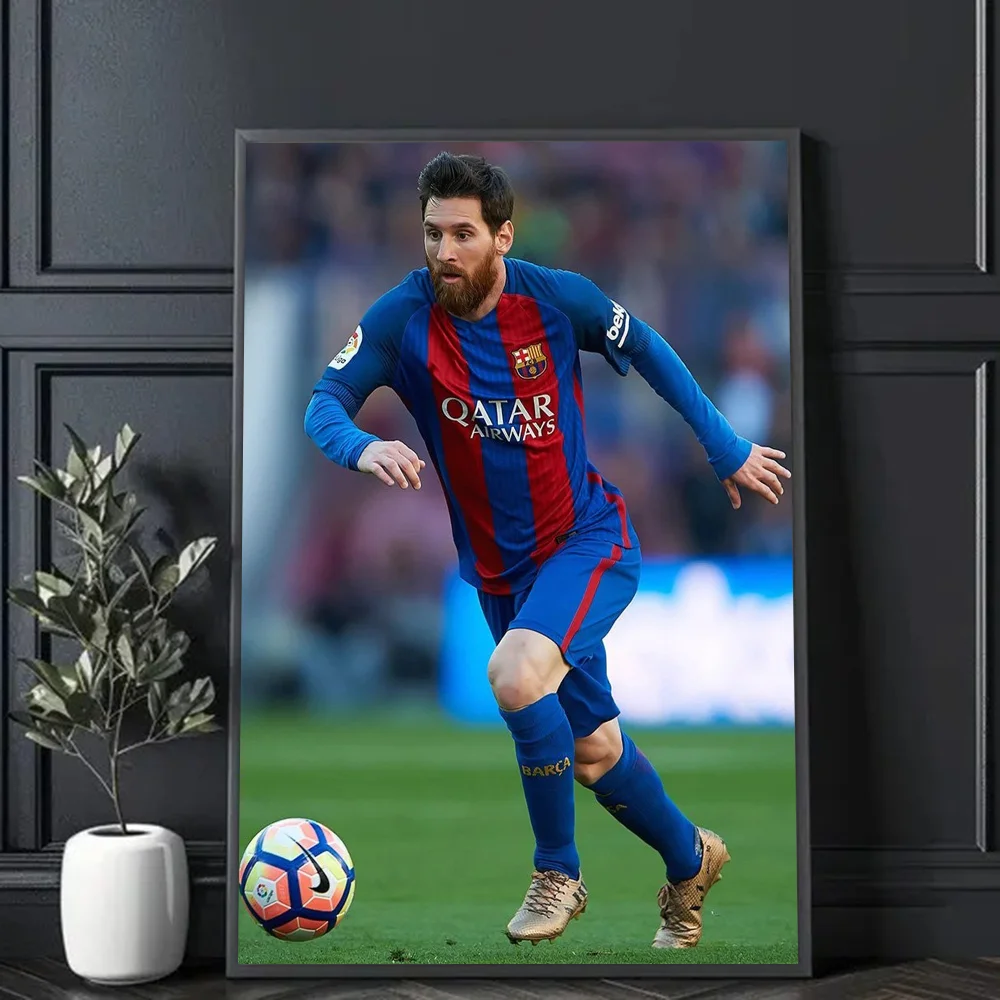 Lionel Messi - plakat piłkarski na ścianę Hei 9