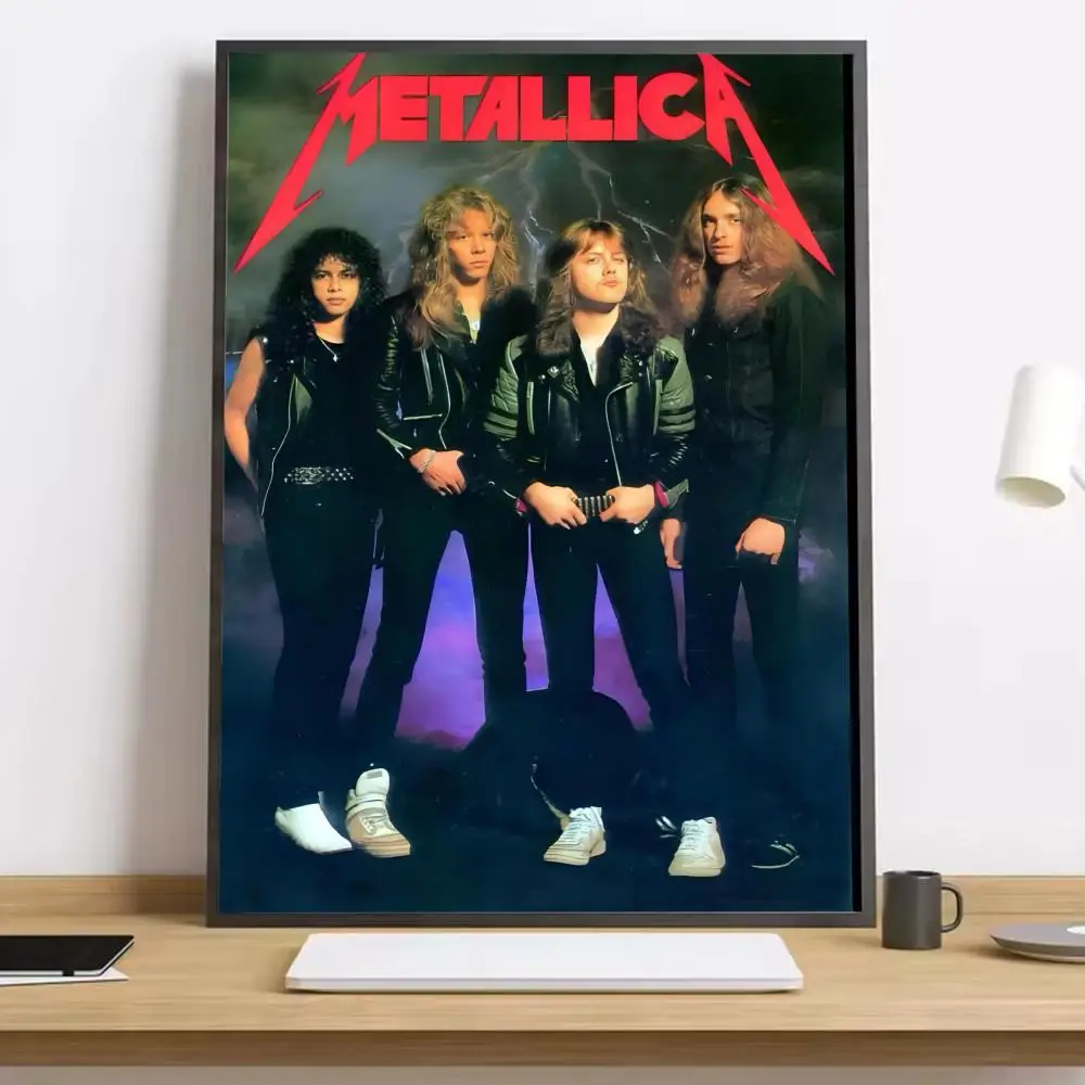 Plakat Metallica - rock i metal Czarny21