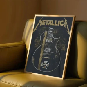 Plakat Metallica vintage Wzór 1