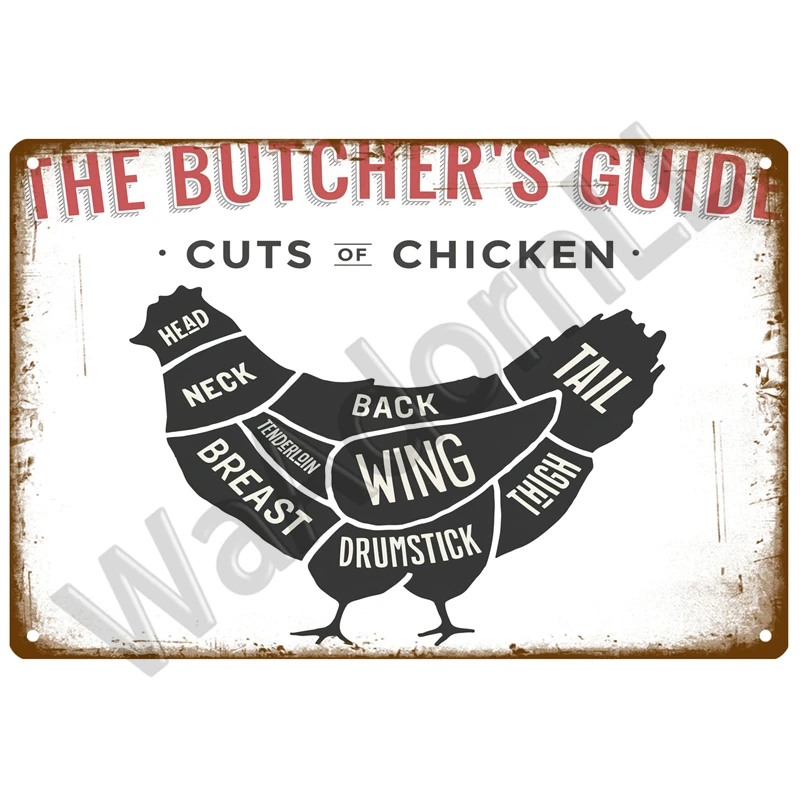 Plakat metalowy Retro Diner klasyczny do kuchni Niebieski