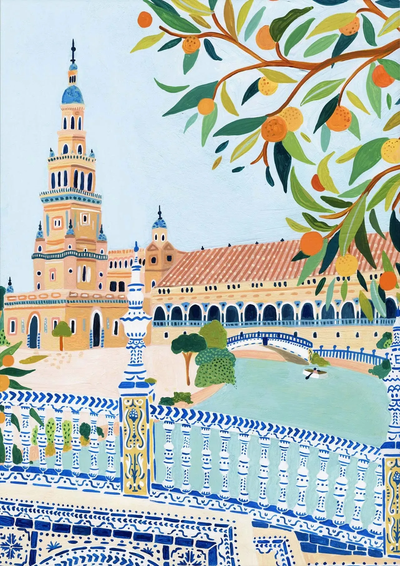 Plakat z miastami Paryż Londyn Amsterdam Khaki