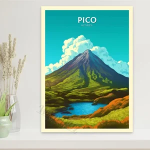Plakat miasta retro - Porto, Paryż i inne Wzór 1