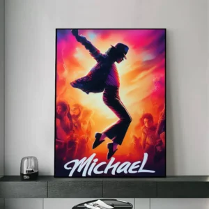 Plakat Michael Jackson Dangerous - muzyczna grafika Wzór 1