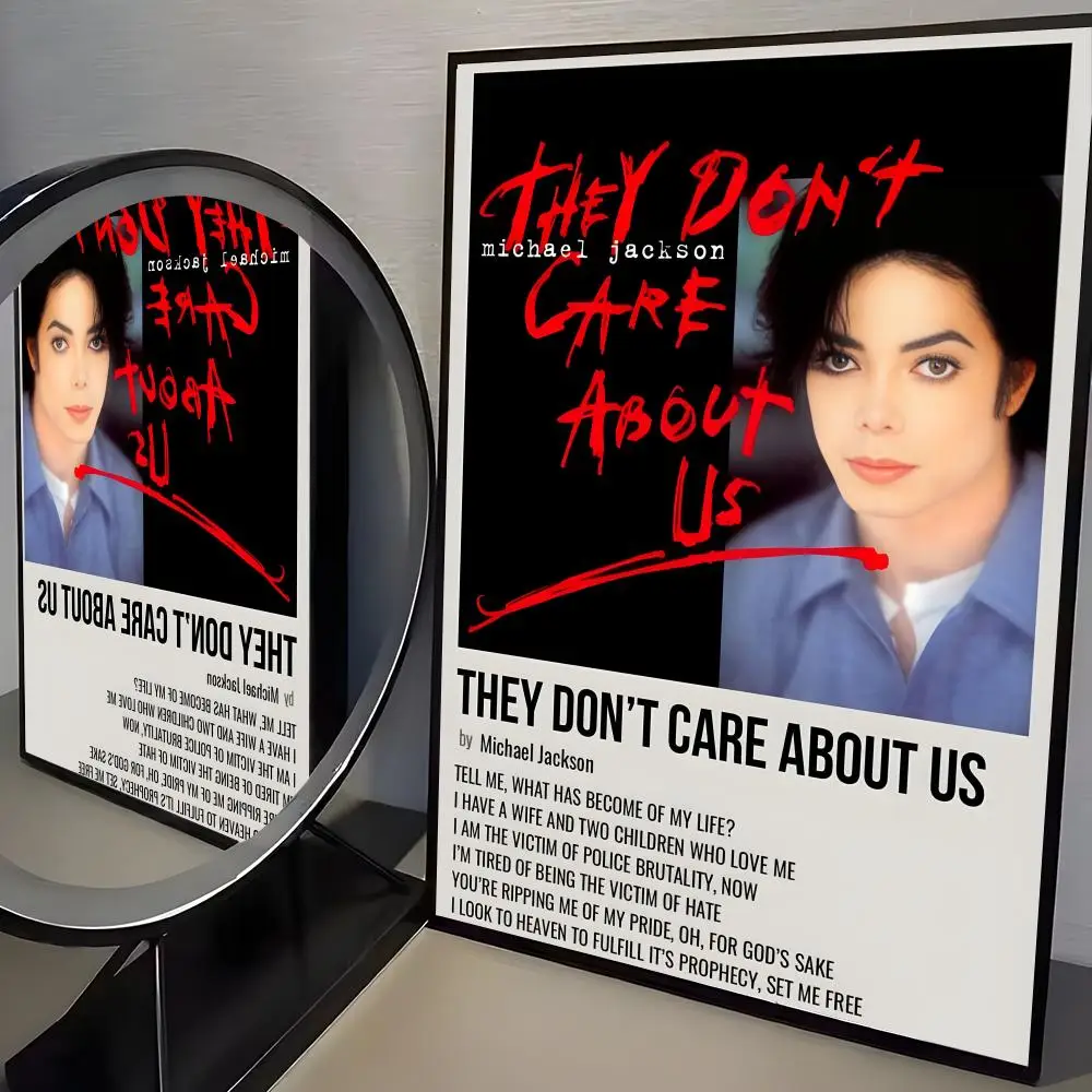 Plakat Michael Jackson - portret legendy muzyki Czarny11