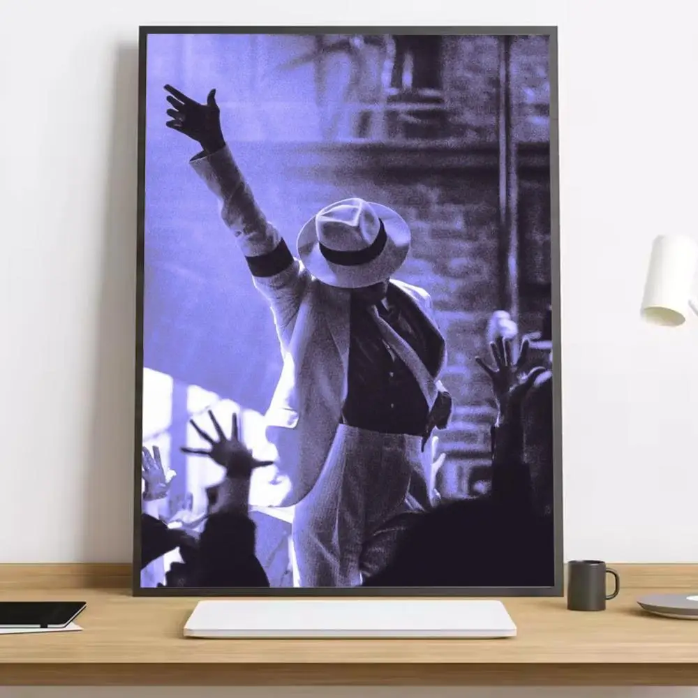 Plakat Michael Jackson - portret Czarny1