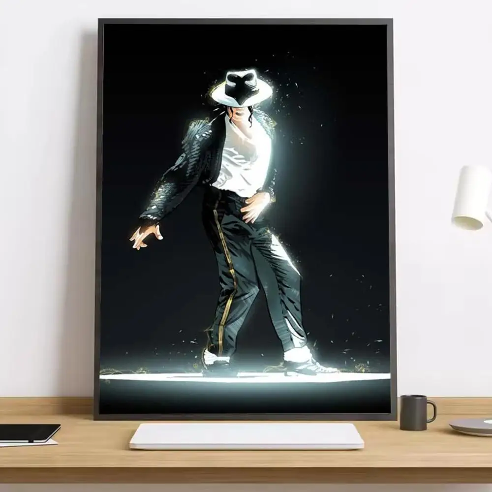 Plakat Michael Jackson – portret Czarny11