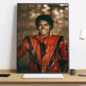 Plakat Michael Jackson - portret Czarny2