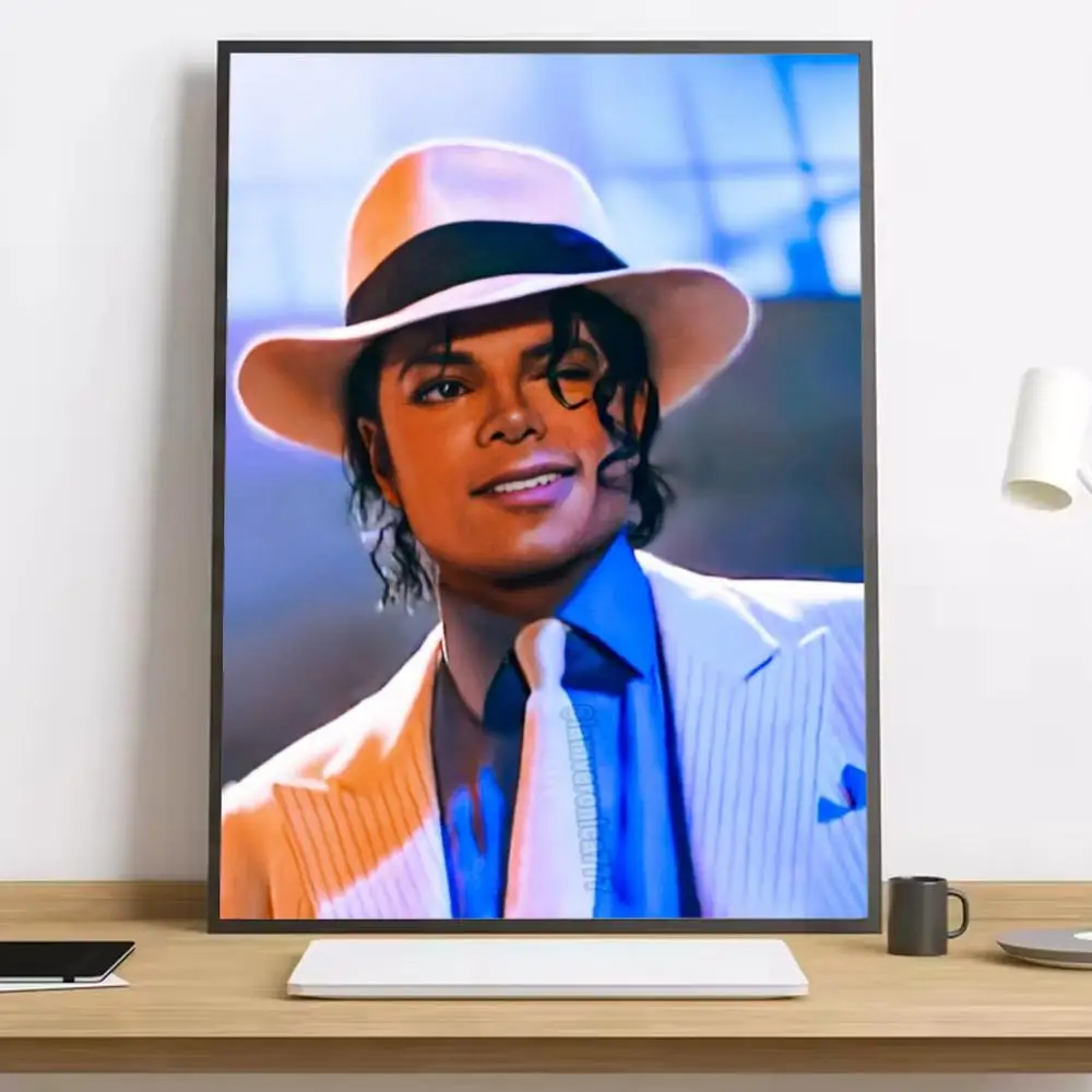 Plakat Michael Jackson - portret Czarny3
