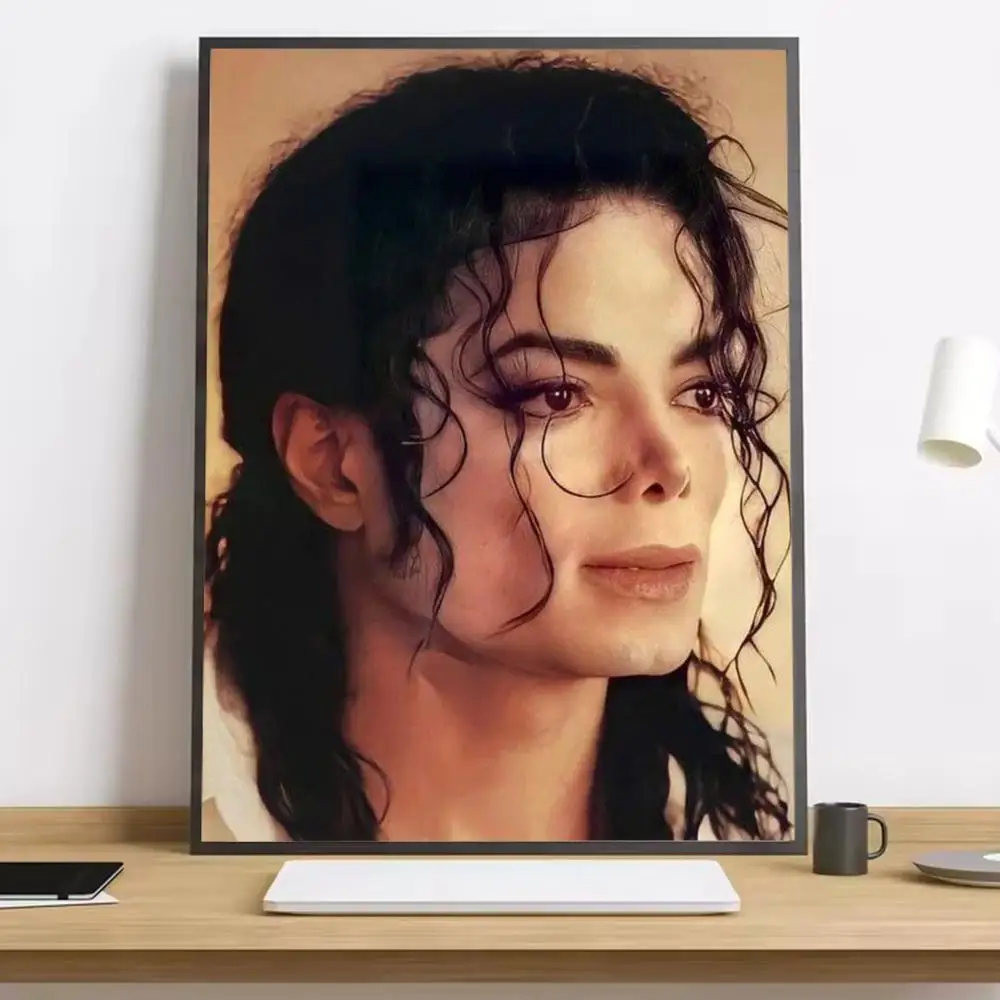 Plakat Michael Jackson - portret Czarny5