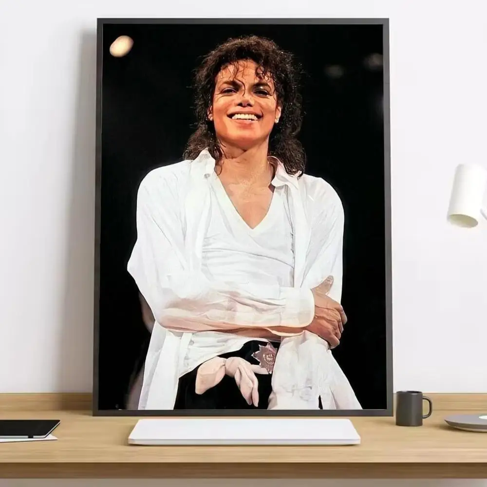 Plakat Michael Jackson - portret Czarny6