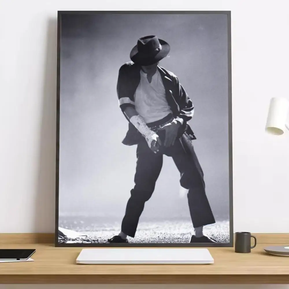Plakat Michael Jackson – portret Czarny9