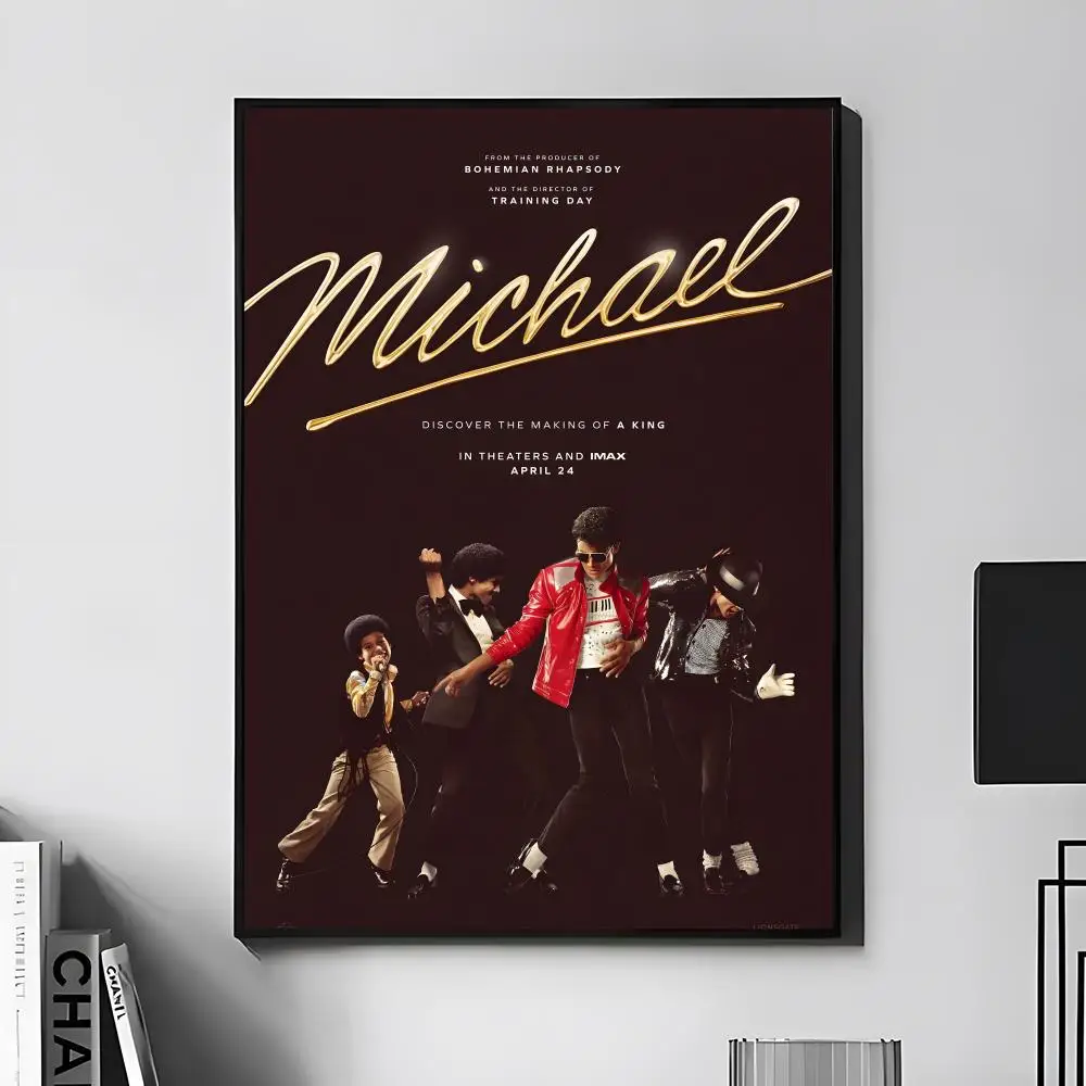 Michael Jackson - plakat z legendą muzyki White1