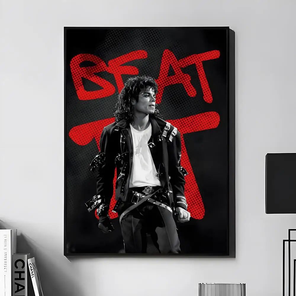 Michael Jackson – plakat z legendą muzyki White13