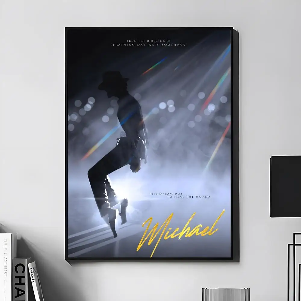 Michael Jackson - plakat z legendą muzyki White2