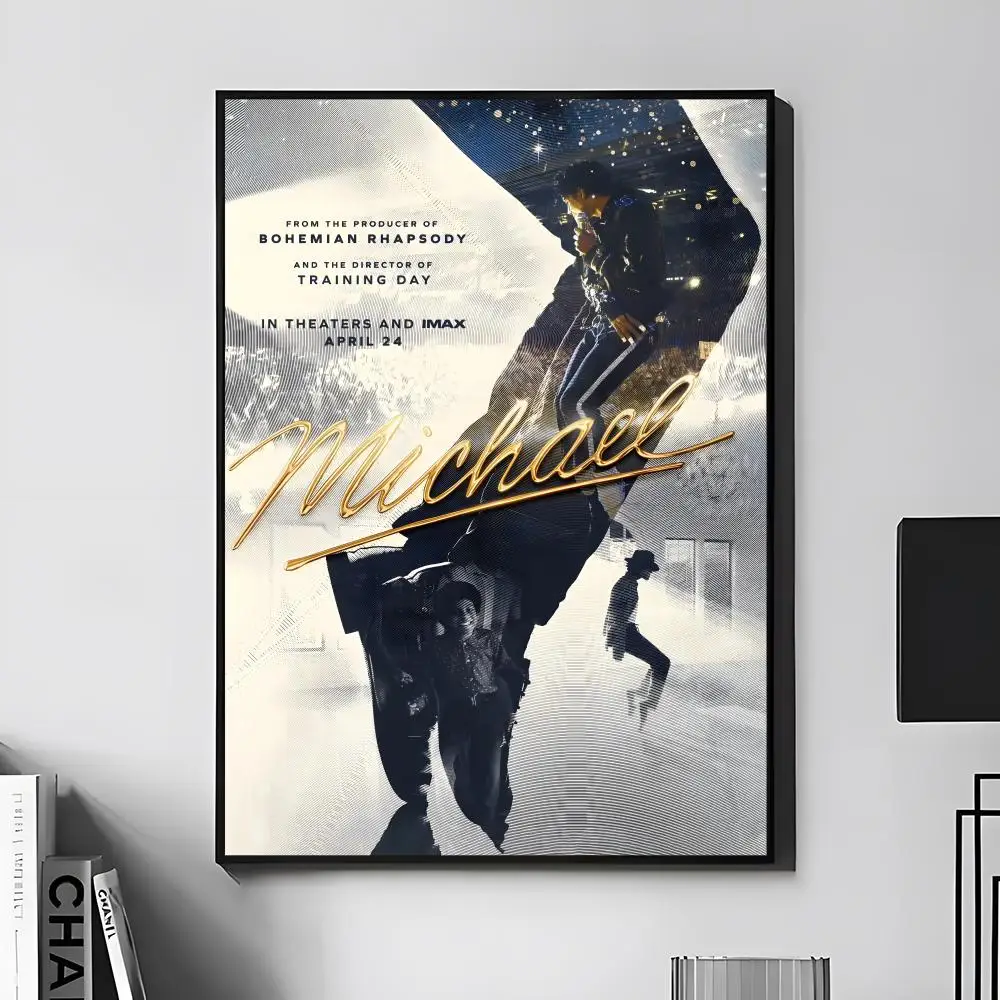 Michael Jackson - plakat z legendą muzyki White4
