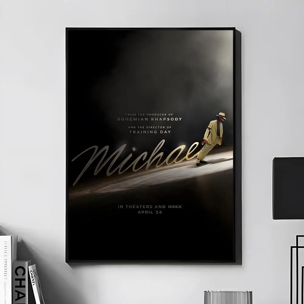 Michael Jackson – plakat z legendą muzyki White6
