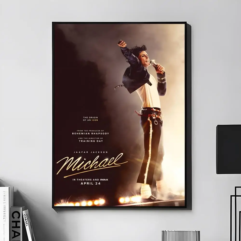 Michael Jackson - plakat z legendą muzyki White8