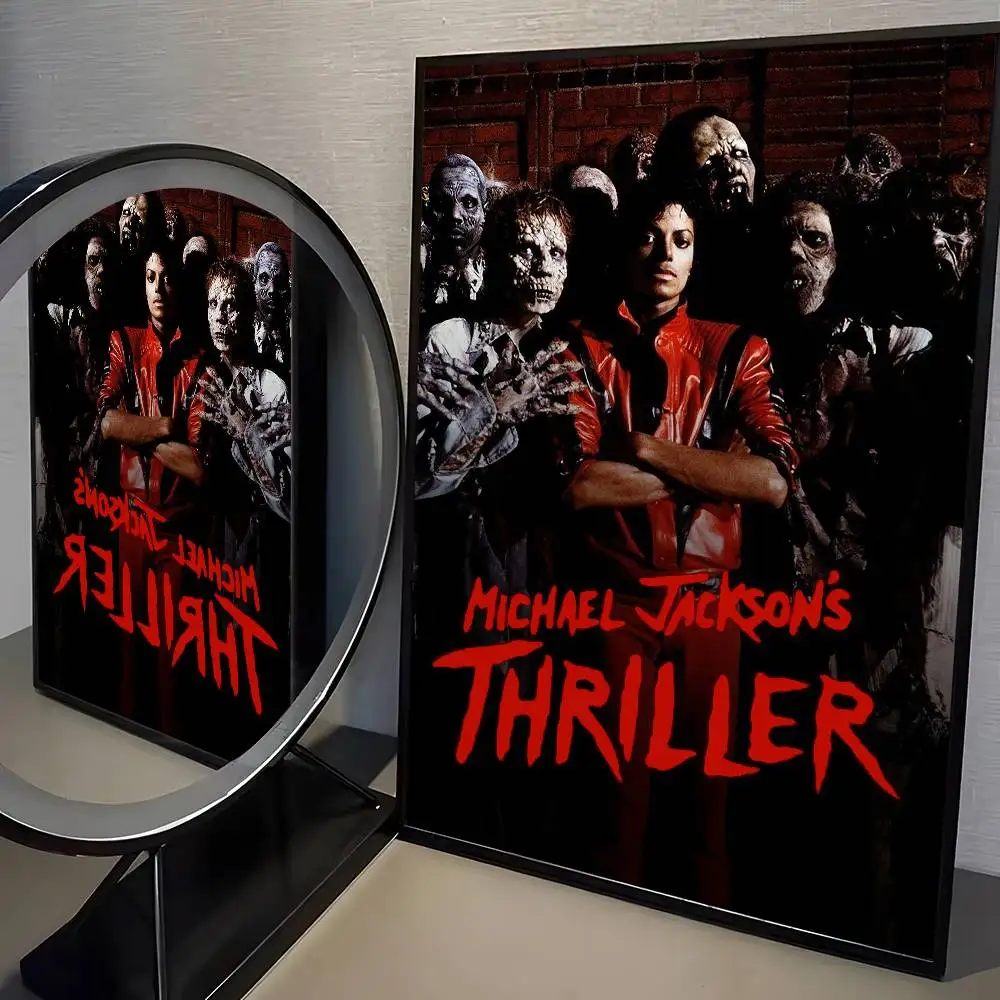 Plakat Michael Jackson - portret muzyczny Wzór 1