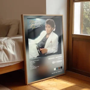 Plakat Michael Jackson - okładka albumu muzycznego Wzór 1