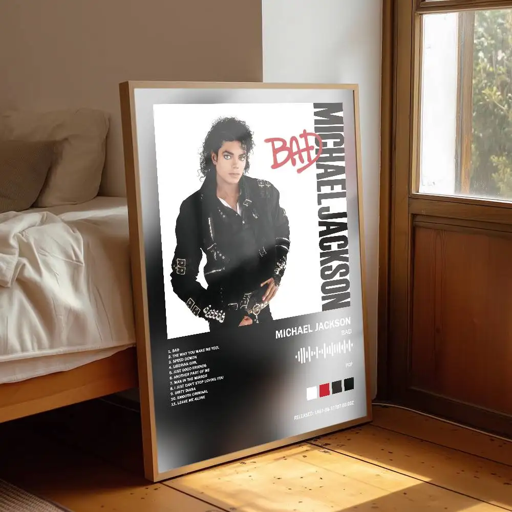 Plakat Michael Jackson - okładka albumu muzycznego Wzór 2
