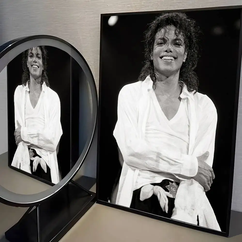 Plakat Michael Jackson - portret muzyczny Wzór 4