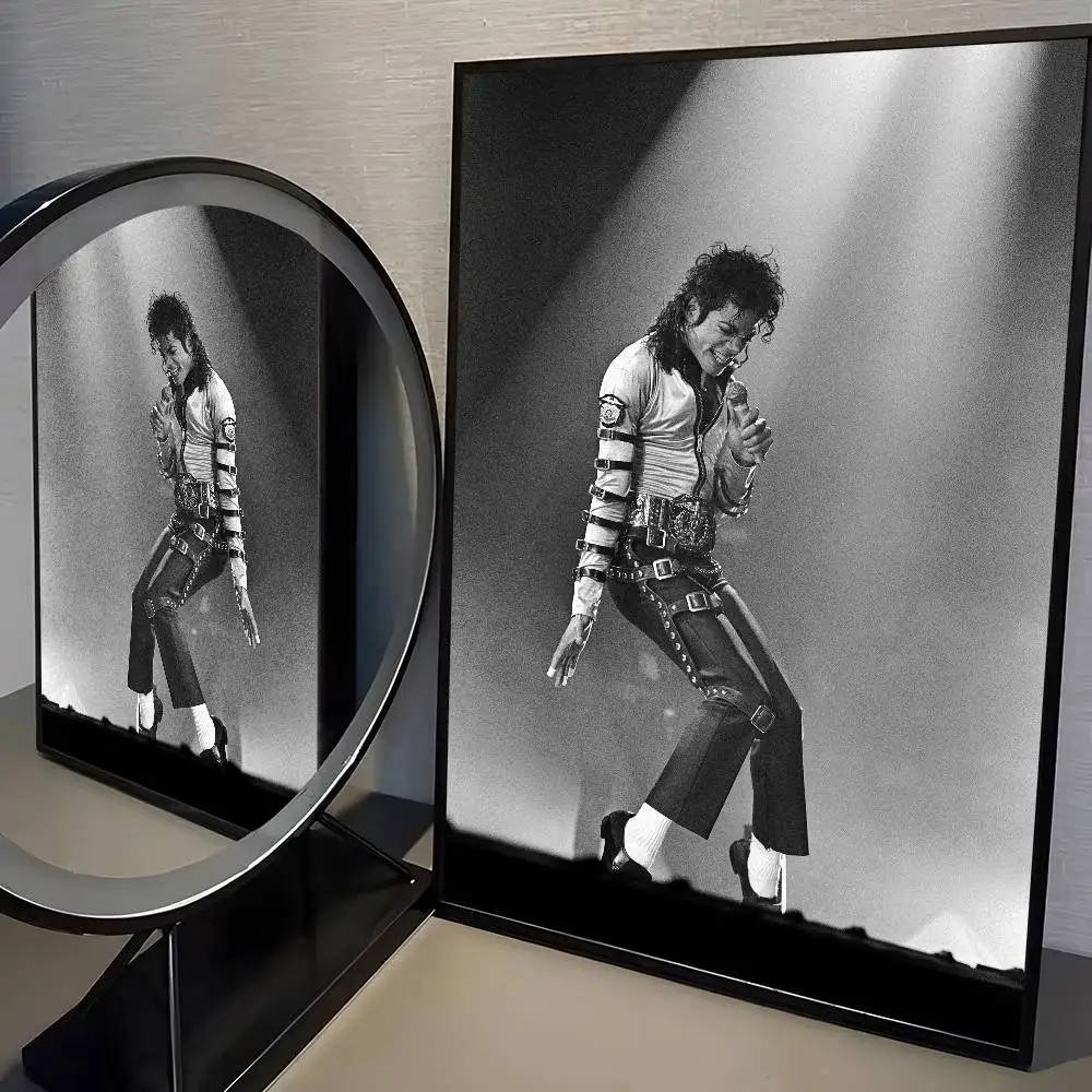 Plakat Michael Jackson - portret muzyczny Wzór 6