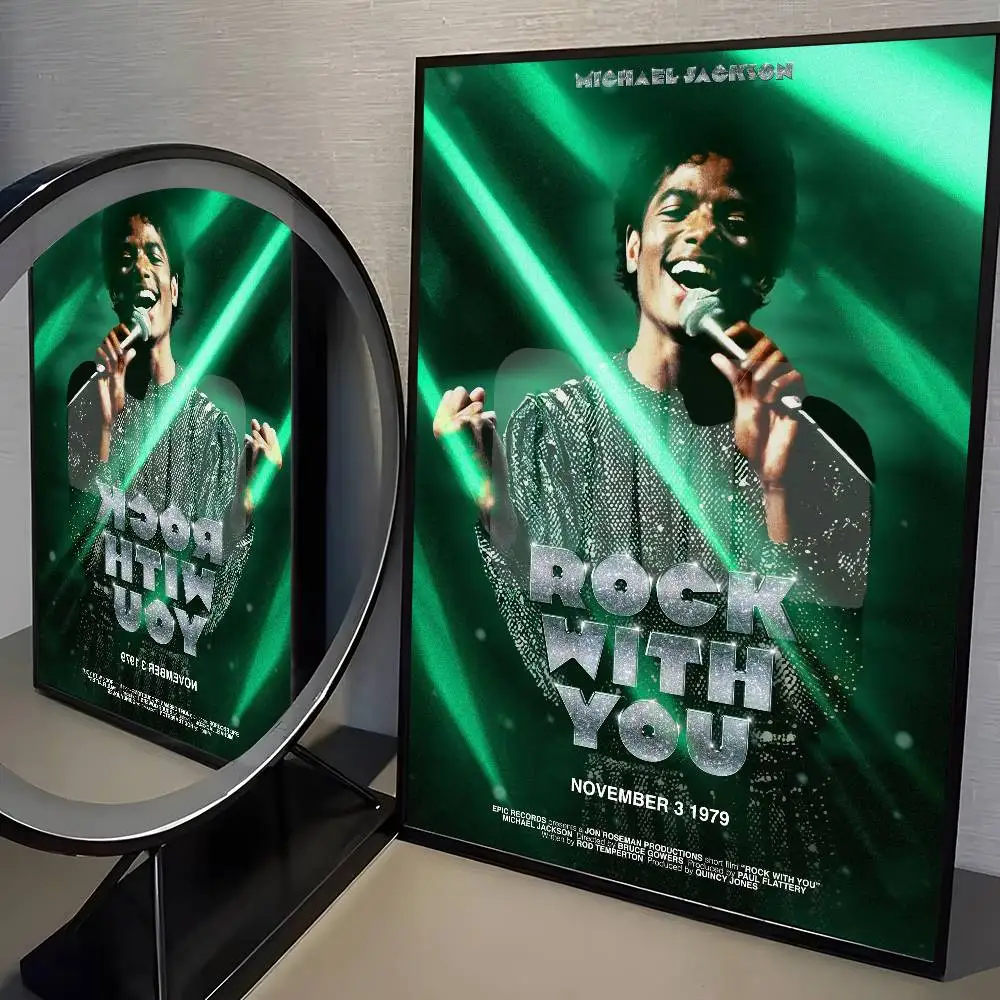 Plakat Michael Jackson - portret muzyczny Wzór 7