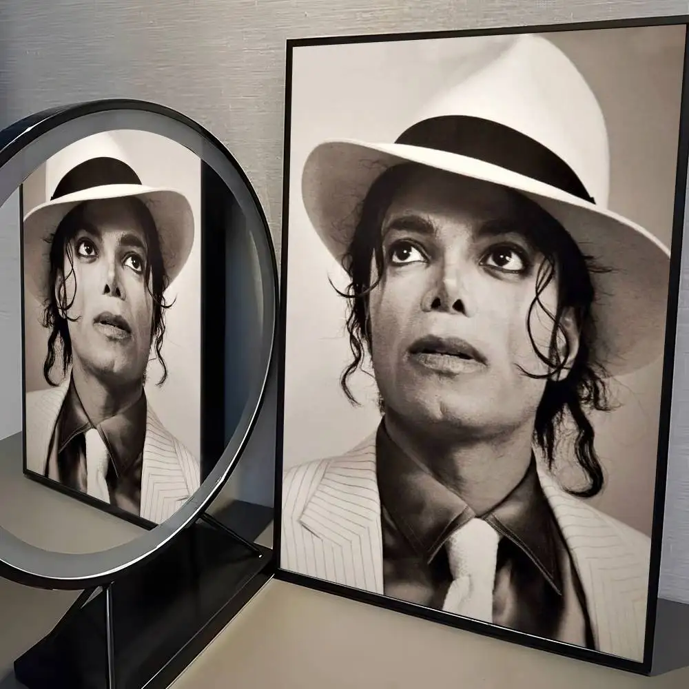 Plakat Michael Jackson - portret muzyczny Wzór 8