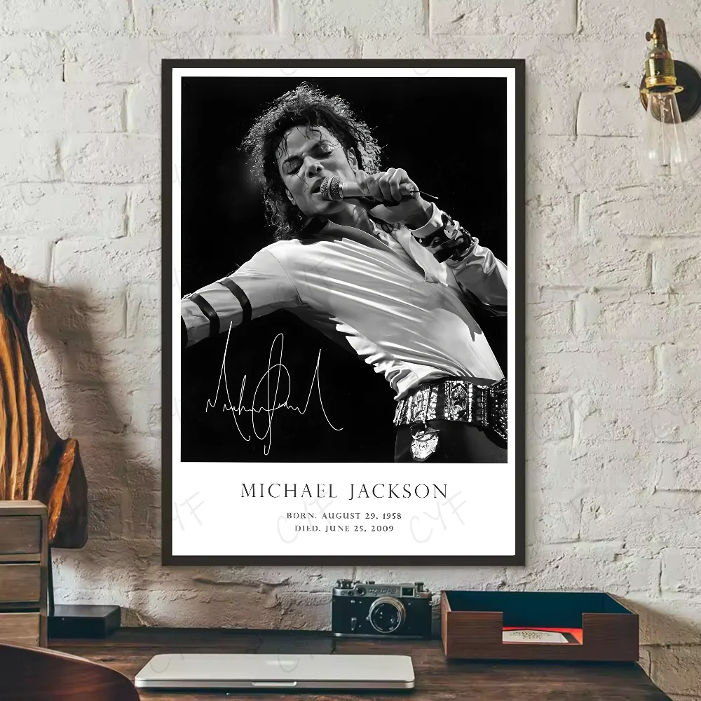 Plakat Michael Jackson - okładka albumu Wzór 2