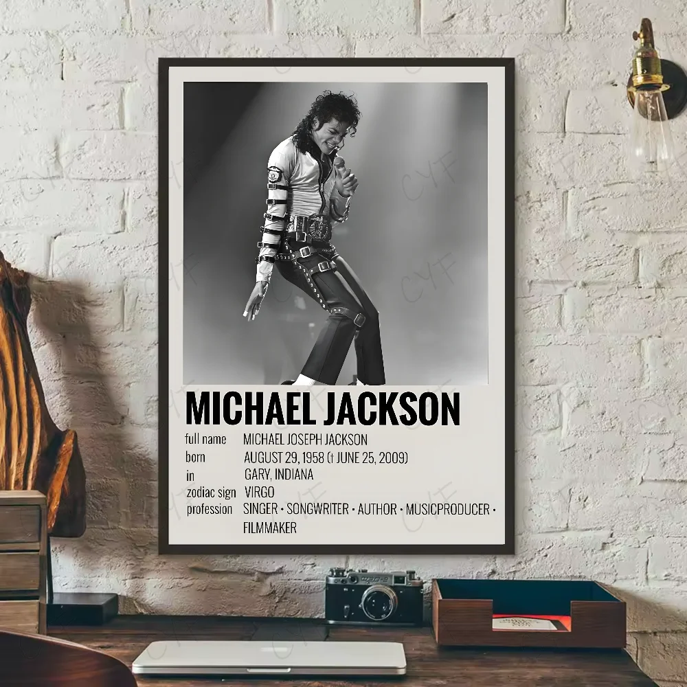 Plakat Michael Jackson - okładka albumu Wzór 5