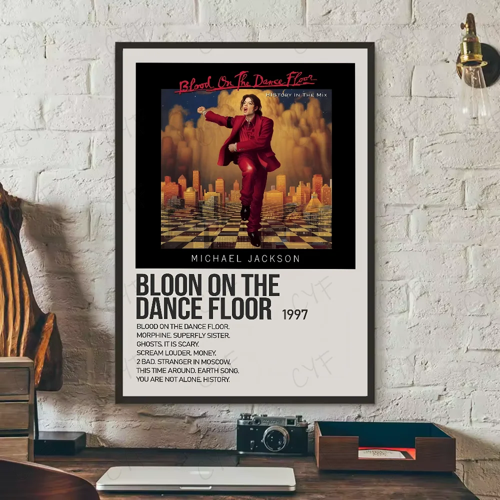 Plakat Michael Jackson - okładka albumu Wzór 7