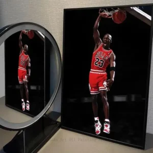 Plakat Michael Jordan - koszykówka Wzór 1