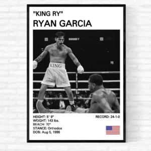 Plakat Mike Tyson legendy boksu Wzór 1