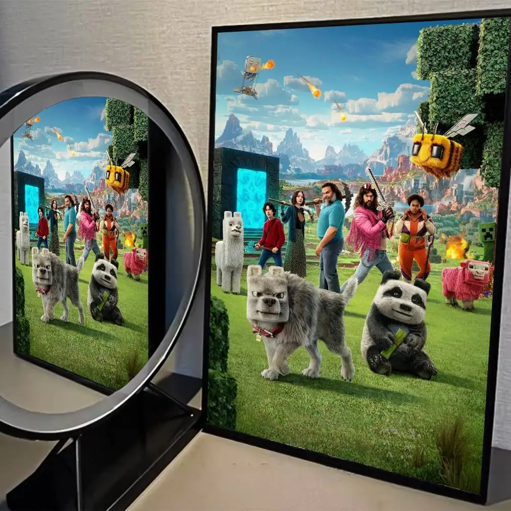 Plakat z gry Minecraft - samoprzylepna grafika Wzór 3