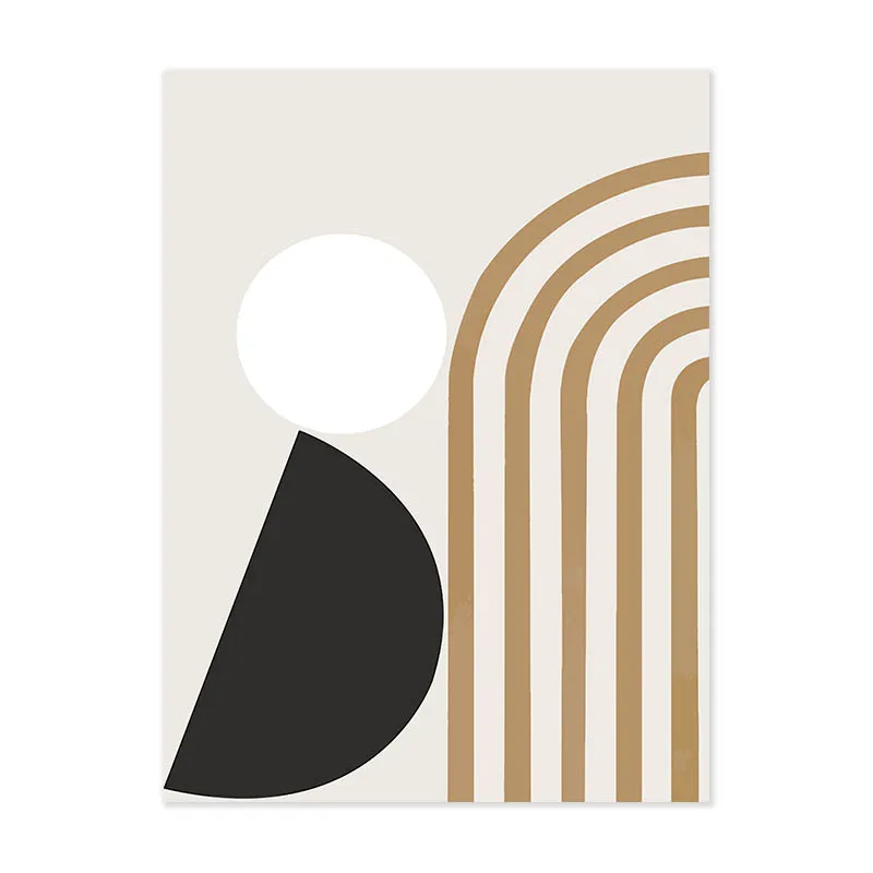 Plakat Minimalistyczna Linia Abstrakcyjna Wzór 2