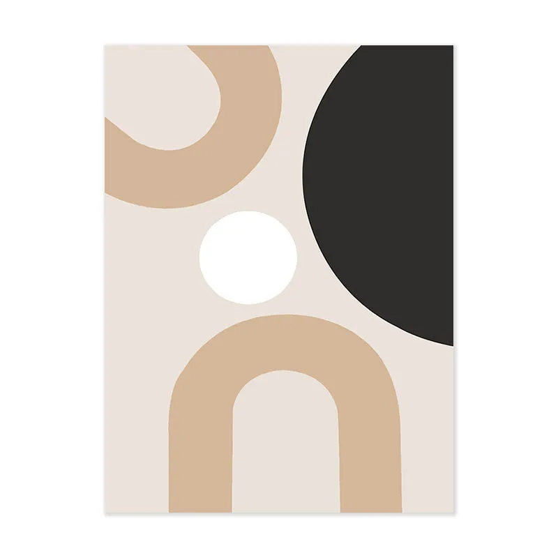 Plakat Minimalistyczna Linia Abstrakcyjna Wzór 3