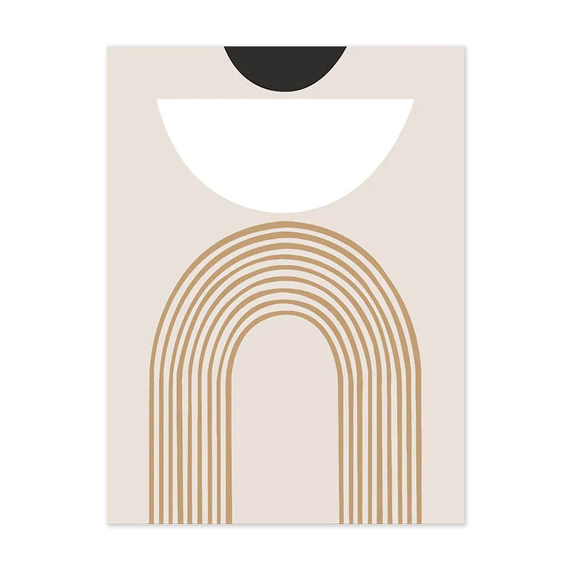 Plakat Minimalistyczna Linia Abstrakcyjna Wzór 6