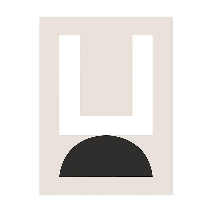 Plakat Minimalistyczna Linia Abstrakcyjna Wzór 7