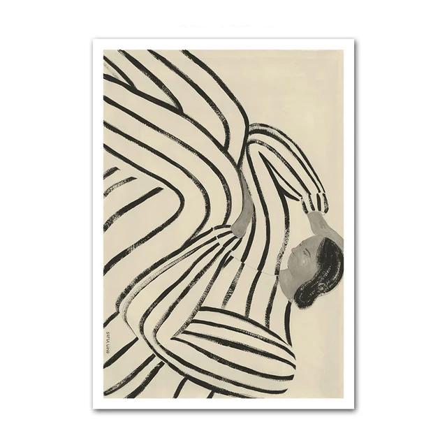 Plakat minimalistyczny cytryna w wazonie Kolba