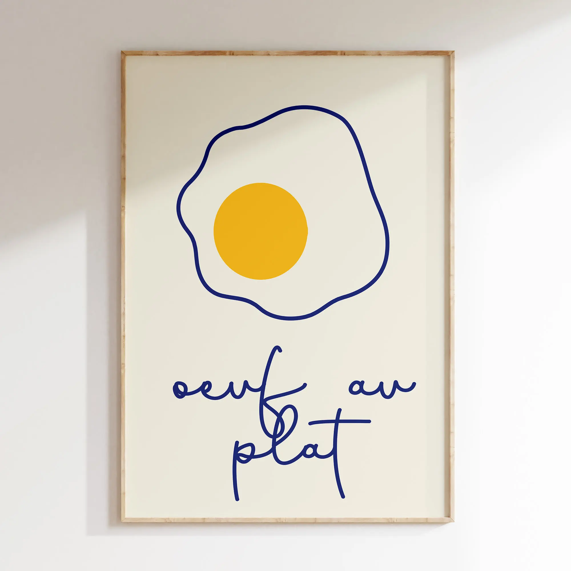 Minimalistyczny plakat do kuchni - owoce i napoje Wzór 2