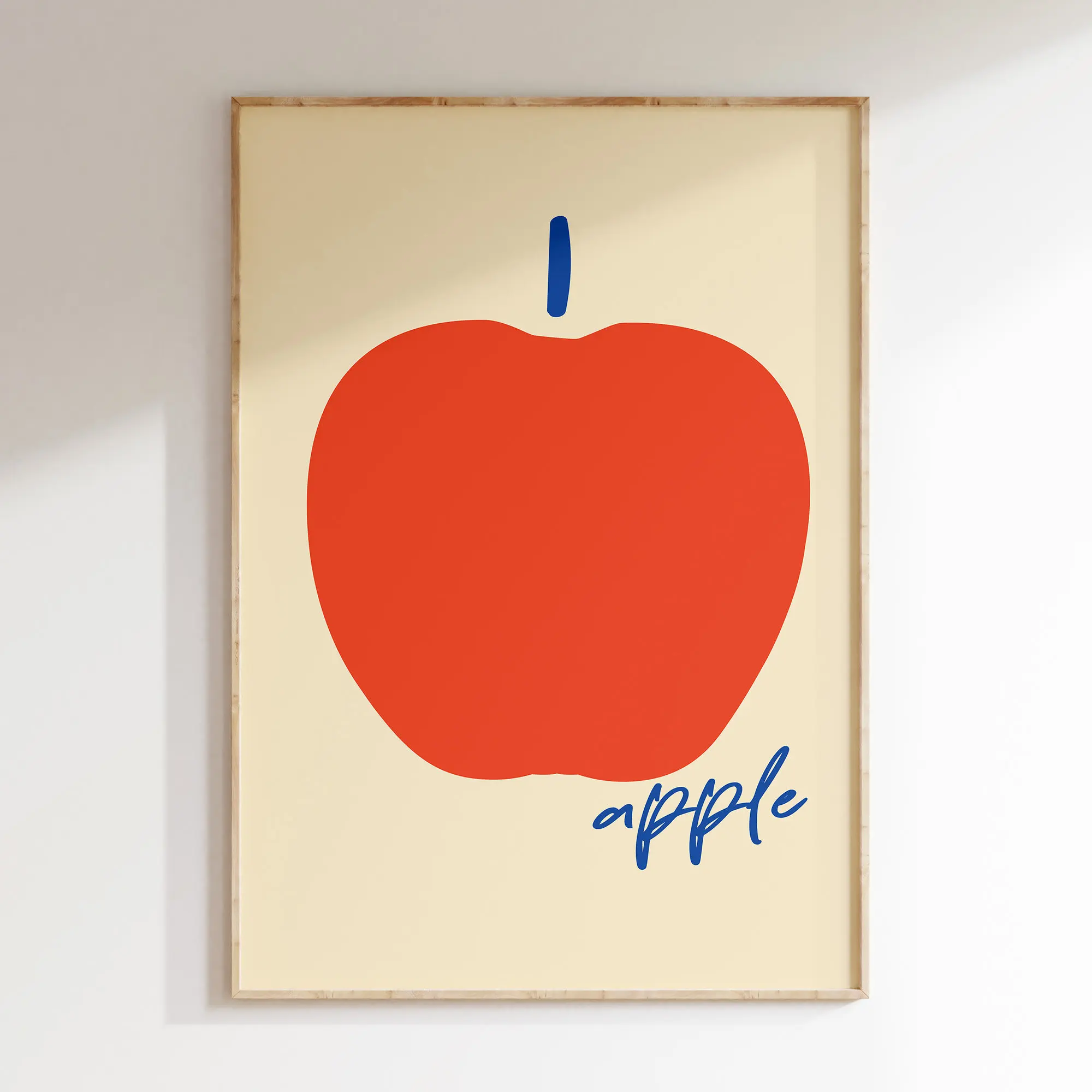 Minimalistyczny plakat do kuchni - owoce i napoje Wzór 5