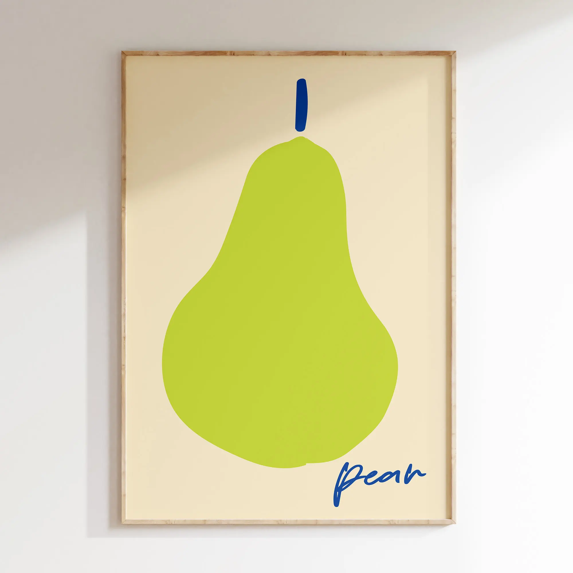 Minimalistyczny plakat do kuchni - owoce i napoje Wzór 6