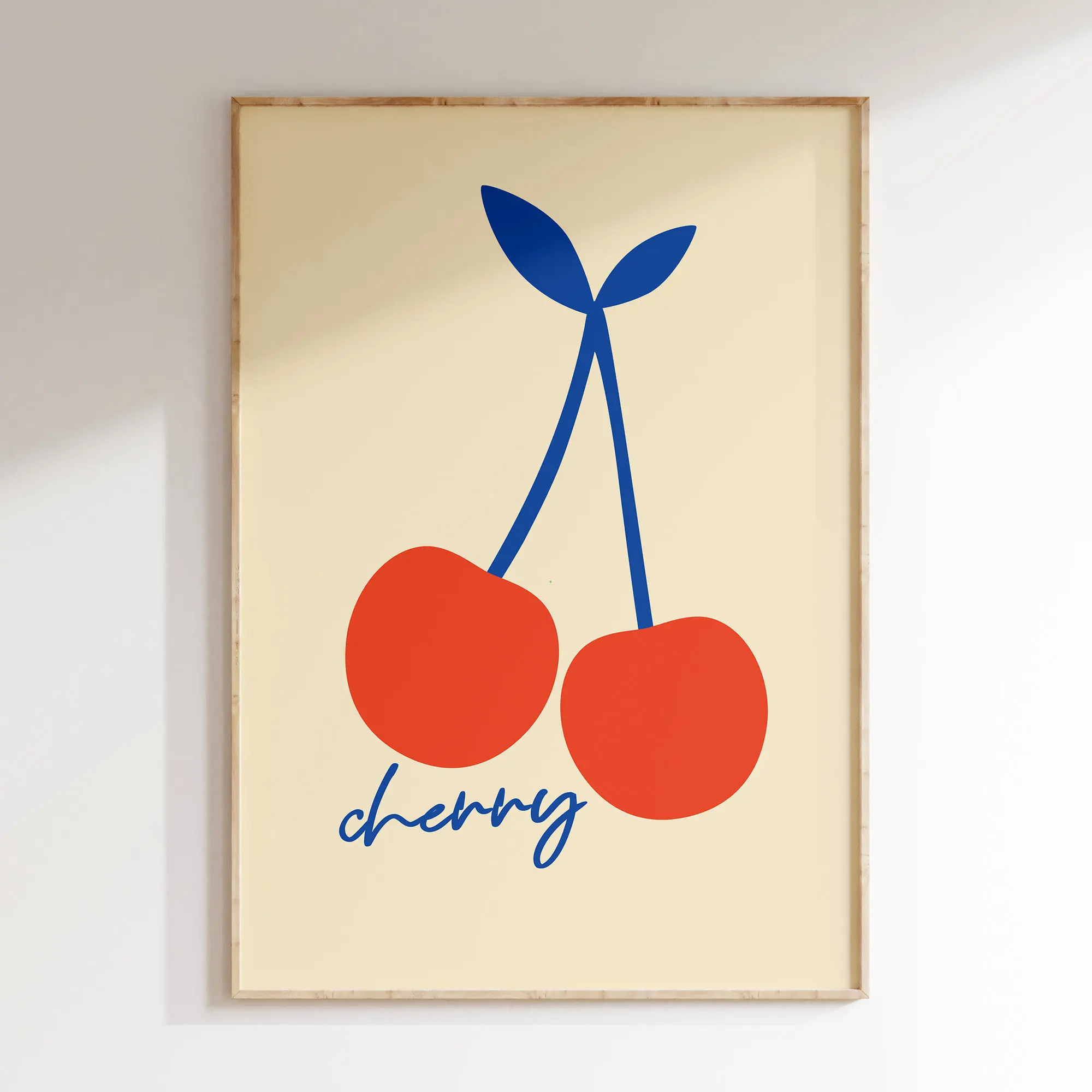 Minimalistyczny plakat do kuchni - owoce i napoje Wzór 7