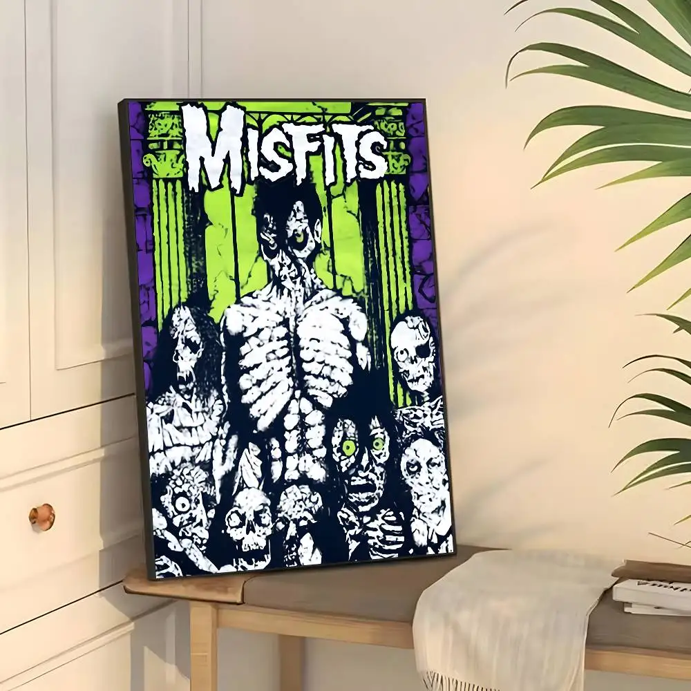 Plakat Misfits – punk rock i horror Wzór 3