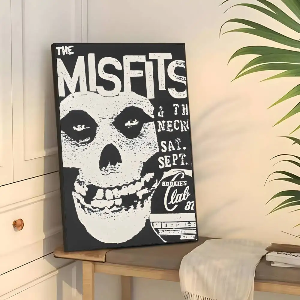 Plakat Misfits – punk rock i horror Wzór 4