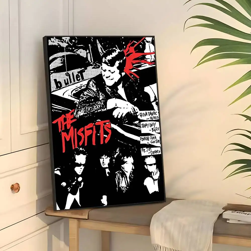 Plakat Misfits – punk rock i horror Wzór 5
