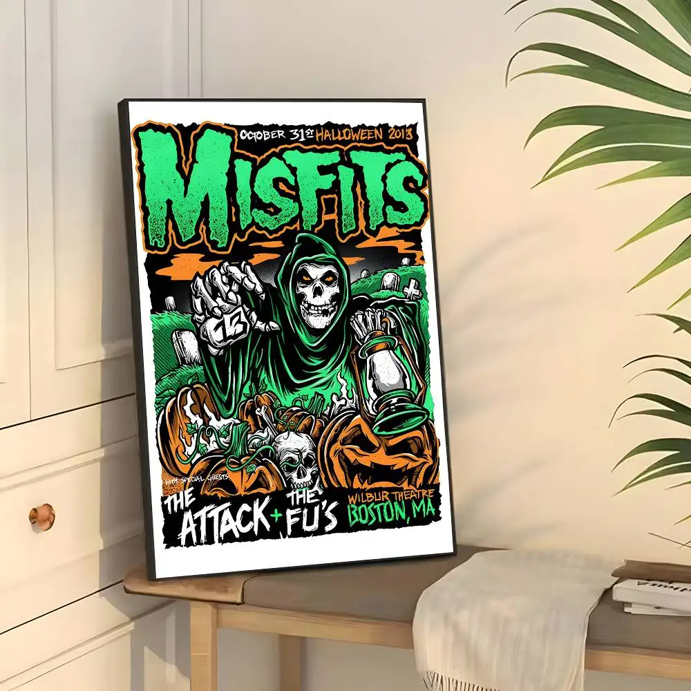 Plakat Misfits – punk rock i horror Wzór 6