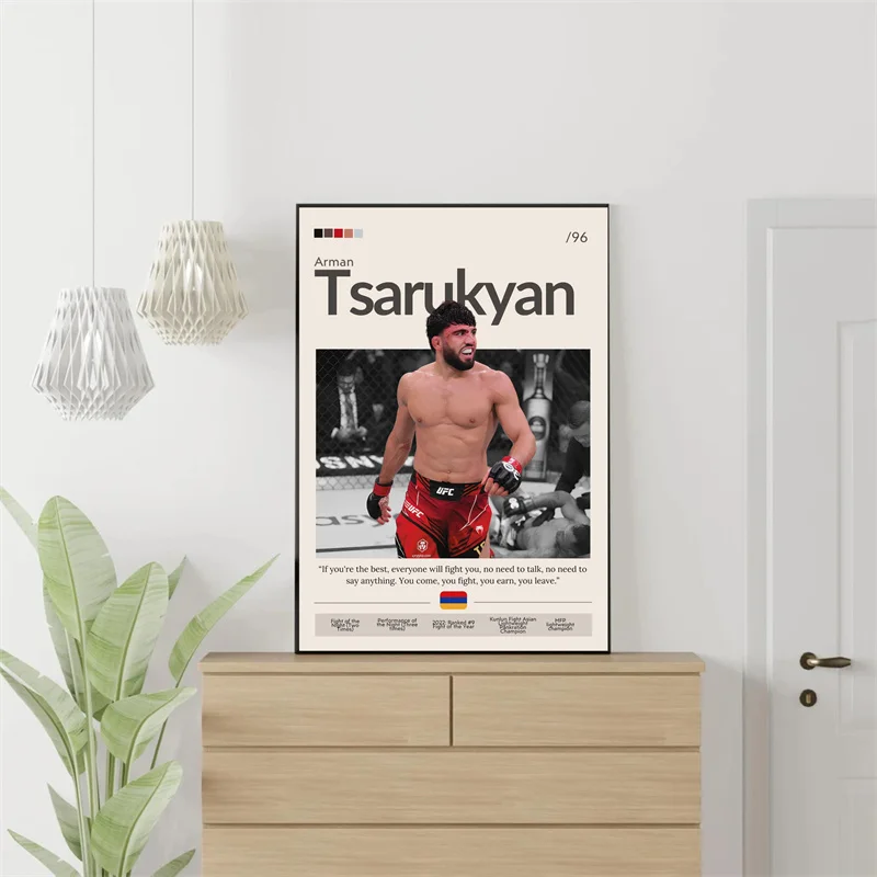 Plakat MMA - mistrzostwa sztuk walki Wzór 1