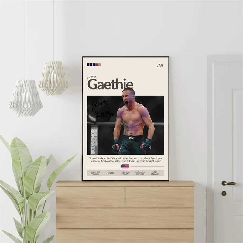 Plakat MMA – mistrzostwa sztuk walki Wzór 12